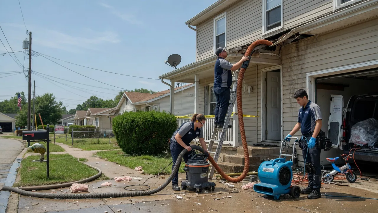 Water Damage Restoration in Buck Creek, IN near me